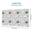 thumbnail image 3 of Kdxio Back To School Print Large Gaming Mouse Pad,Non-Slip Base,Water Resist Keyboard Pad for Gamer,Office & Home,29.5 x 15.8 in, 3 of 9