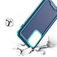 thumbnail image 3 of For Samsung Galaxy S24 Ultra Tough Modern Fused Hybrid Armor Hard PC TPU Rubber Shockproof Drop Protection Impact Cover ,Xpm Phone Case [ Blue ], 3 of 7