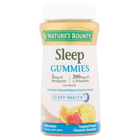 Nature's Bounty Complexe Sommeil gélifiés Complément alimentaire, 60 count