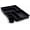 Black, variant on Masirs Interlocking Drawer Organizer Bins - Durable Plastic, Various Sizes for Custom Layout Design. Great for Desk Drawer, Tool Box or Garage Organization. (White | 8-Piece Set)