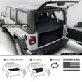 thumbnail image 2 of GPCA Jeep Wrangler JL 4DR Cargo Cover PRO, 2 of 11