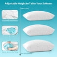 thumbnail image 3 of Almohada WGAKCED Queen 2-Pack de Espuma Viscoelástica Ajustable y Refrescante, 3 of 7