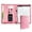Pink, variant on Brown Zippered Padfolio Tomshoo A4 PU Leather Portfolio Organizer with Calculator and Tablet Sleeve Holder