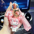 thumbnail image 1 of LLavero de Anime Kawaii Sanrio Hello Kitty, soporte colgante, llavero de coche, bolsa de teléfono móvil, joyería colgante, juguetes para niños, regalos Fivean unisex, 1 of 2