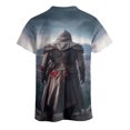 thumbnail image 3 of Camiseta Ass-assin's Cre-ed para hombre y mujer, camisetas de algodón de manga corta con cuello redondo, ropa de verano, 3 of 4