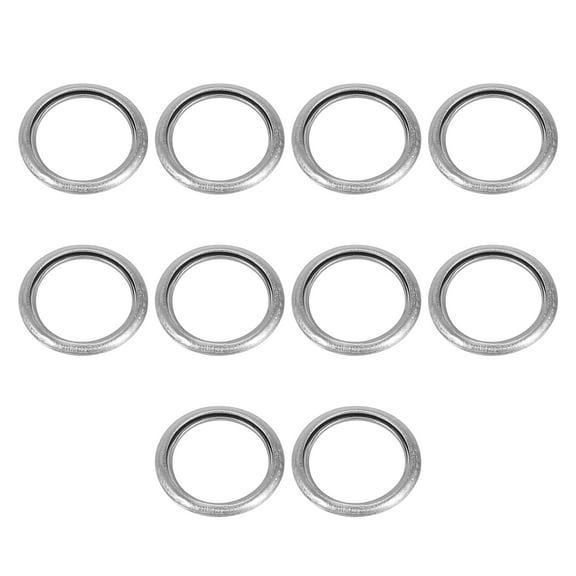 10pcs M14 Oil Drain Plug Gasket Solid Seal for Mitsubishi Lancer Outlander Eclipse MD050317