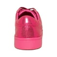 thumbnail image 4 of Lady Couture Laser Cut Sneakers with Rhinestone Women's Shoes, Paris, Fuchsia, 35, 4 of 5