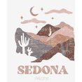 thumbnail image 2 of Adventure Society Sedona Arizona Long Sleeve Adult Hooded Sweatshirt-Small-White, 2 of 3