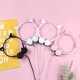 thumbnail image 1 of Gwong Electrónica Auriculares con forma de oreja de gato lindo con cable de 3,5 mm con auriculares de teléfono de música con micrófono, 1 of 6