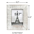 thumbnail image 6 of Homebeez Wood Picture Photo Frame 5" x 7" Tabletop and Wall Mounted Display, 6 of 6