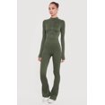 thumbnail image 3 of Women's Ribbed Cropped Zip Front Active Jacket, 3 of 4