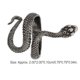 thumbnail image 3 of Qarigey Anillos de tamaño ajustable que modelan el suministro de joyería de aleación de anillo de amistad Ropa, zapatos y accesorios Miscelánea Aro Simple/Negro Qarigey AP010677-01B, 3 of 6