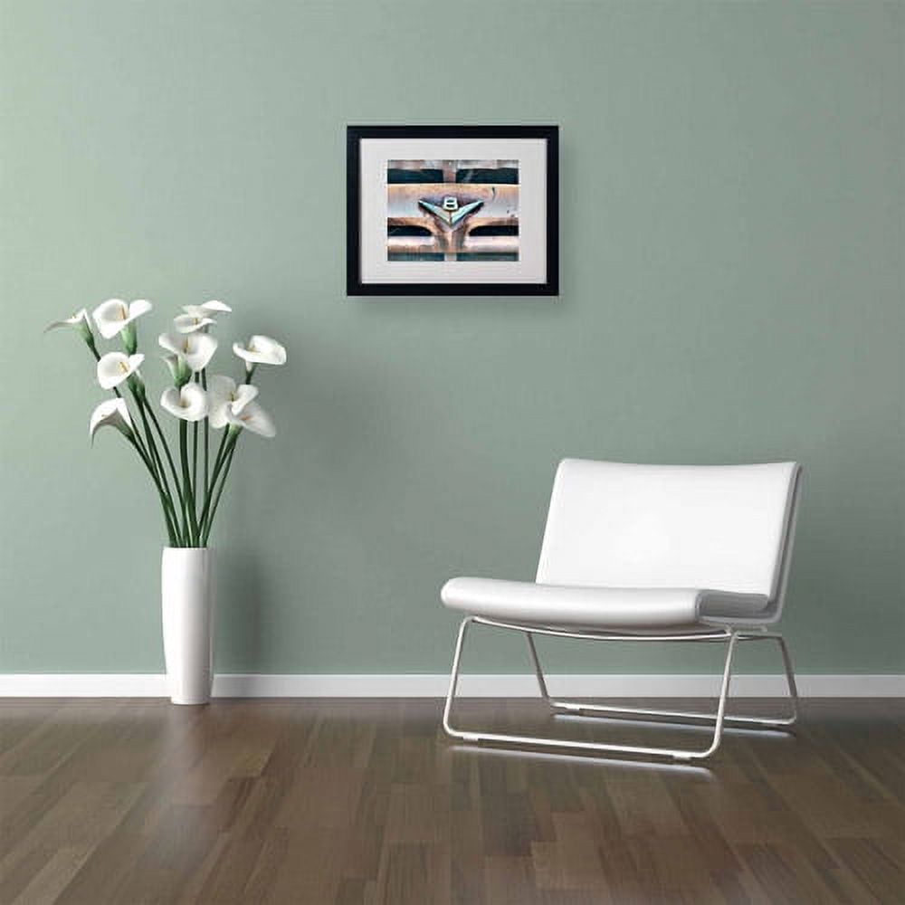 Trademark Fine Art "V8" by Yale Gurney, Black Frame