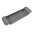 thumbnail image 3 of Bathtub Caddy Tray, Bathtub Rack Rust Resistant PP Waterproof  For Candle For Wine For Towel Grey, 3 of 8