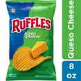 thumbnail image 2 of Ruffles Potato Chips, Queso, Cheddar Cheese, 8 Ounce, 2 of 6