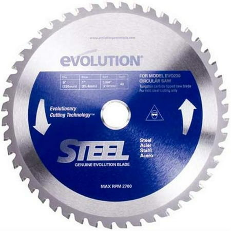 

Evolution Evolution Saw Blade - 9\ For Steel 230BLADEST