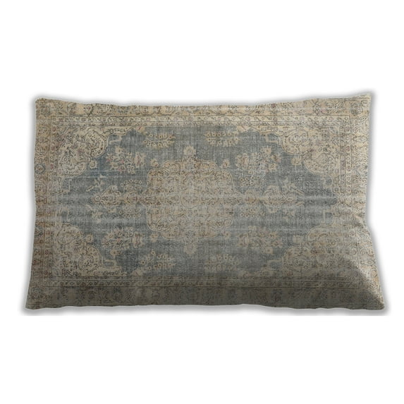 Ahgly Company Indoor Rectangular Traditional Lumbar Throw Pillow, 13 inch by 19 inch