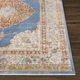 thumbnail image 2 of Hauteloom Tugos Living Room, Bedroom Area Rug - Traditional - Navy, Denim, Rust - 7'10" x 9'8", 2 of 10