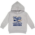 thumbnail image 2 of Inktastic Little Brother Worlds Best Toddler Hoodie, 2 of 4