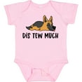 thumbnail image 3 of Inktastic Napping Dis Tew Much German Shepherd Boys or Girls Baby Bodysuit, 3 of 5