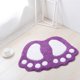 thumbnail image 4 of Alfombra de baño antideslizante, alfombra de ducha para baño, pies grandes, alfombra peluda, alfombra absorbente para el suelo, felpudo(58*88CM,púrpura) BRI Rojo Verde, 4 of 4