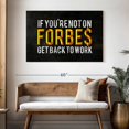 thumbnail image 3 of Elephant Stock Forbes List Wall Art - Horizontal Canvas Wall Art - Living Room Wall Decor - Inspirational And Typography Canvas - Black And White Decor - 48" x 32", 3 of 8