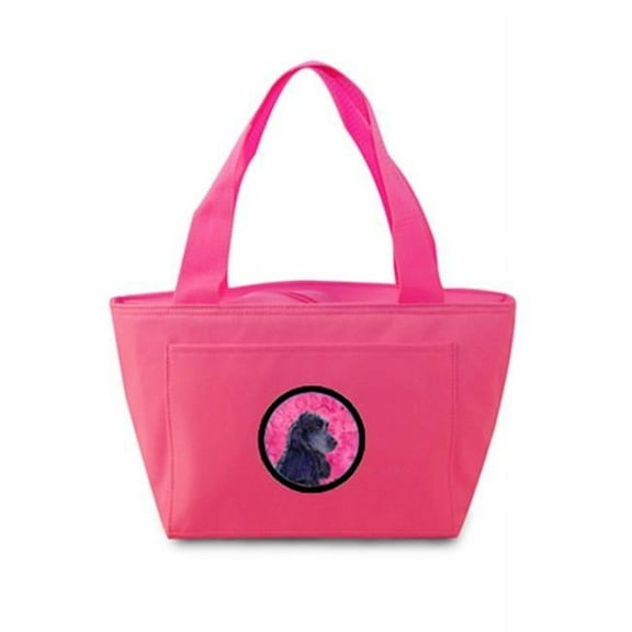 Carolines Treasures SS4747-PK-8808 Pink Cocker Spaniel Zippered Insulated School Washable And Stylish Lunch Bag Cooler