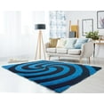 thumbnail image 2 of United Weavers Finesse Pinnacle Blue Area Rug 5'3 X 7'2, 2 of 5