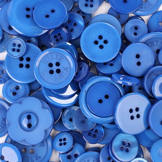 Heart Of Many Different Blue Buttons Stock Photo - Download Image Now - Heart  Shape, Blue, Button - Sewing Item - iStock