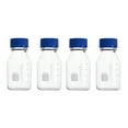 thumbnail image 1 of Shisuyan 4pcs Practical 250ml Transparent Glass Vials Clear Sample Bottles with Lids (Random Style), 1 of 8