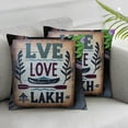 thumbnail image 3 of nygtbtfer Summer Lake Life Decorative Throw Pillow Cover ///Fishing Rods with Quotes Lake House Decor Pillowcases Nautical Lake Cushion ,Sofa/Couch/Porch, 3 of 7