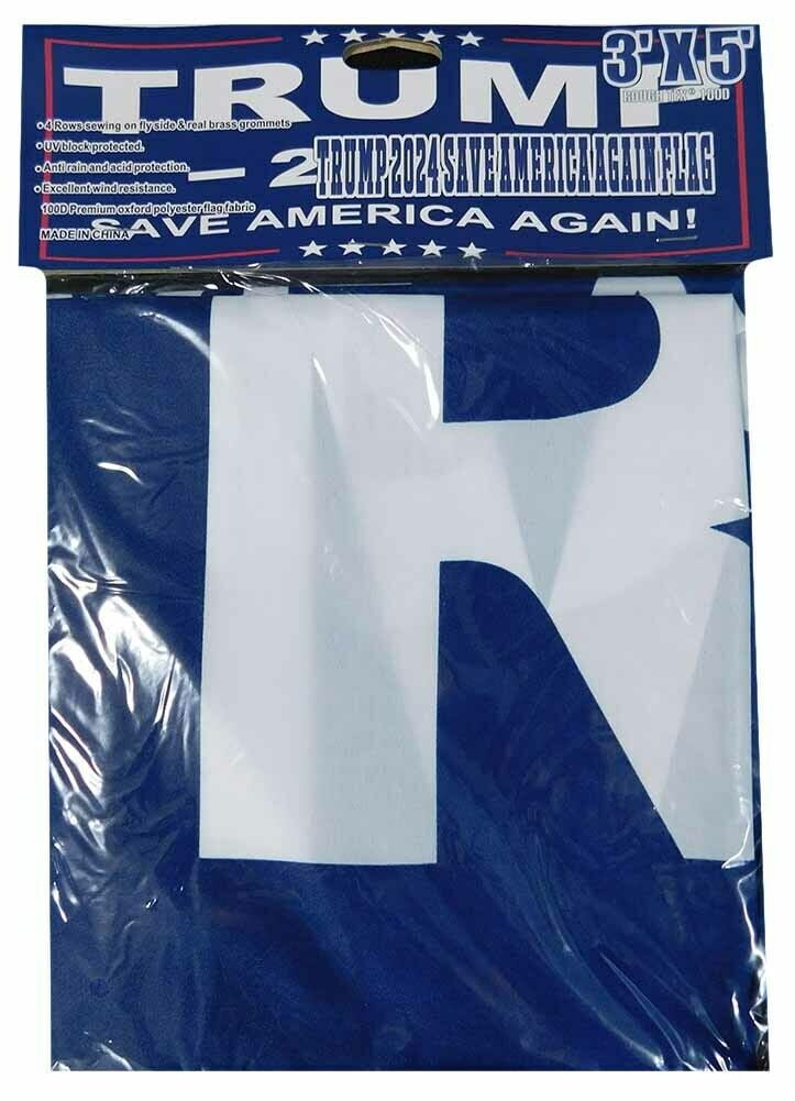 Details about   3x5 Trump 2024 Blue Premium Quality 100D Woven Poly Nylon 3'x5' Flag Banner FREE