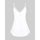 thumbnail image 3 of Tank Top de Dobladillo con Estampado de Mariposa con Curvo en Talla Extra Rosegal  Camisetas sin mangas de talla grande, 3 of 5