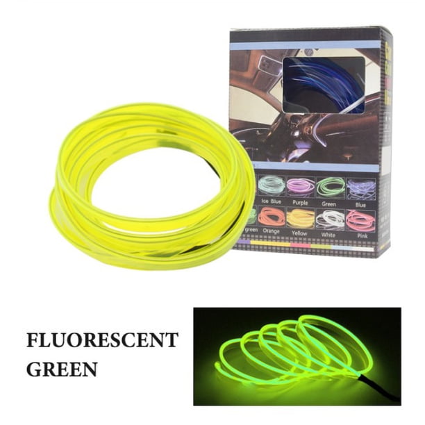Unidad De Cigarrillos 1M/2M/3M/5M Iluminación Interior Del Coche LED Decoración De La Tira De Guirnalda De Alambre Cuerda Tubo Línea tiktok flexible Luz De Neón huangjie unisex