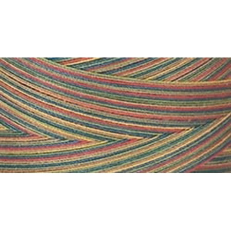 Mercerized Cotton Thread - Star Mercerized Cotton Thread Variegated 1,200yd-Teaberries