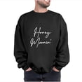 thumbnail image 2 of guisaled Valentines Day Gifts for Him/Her Letter Printed Matching Hooded Sweatshirts for Couple Crewneck Comfort Sweatshirts Deals Of The Week, 2 of 7
