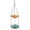 Pink, variant on Hanging Bird Bath with Solar Fountain, 9.25" Double Layer Outdoor Birdbath Fountain, 27.6” Adjustable Height, Hummingbird Birdbath Fountain for Patio, Yard, Garden Decoration