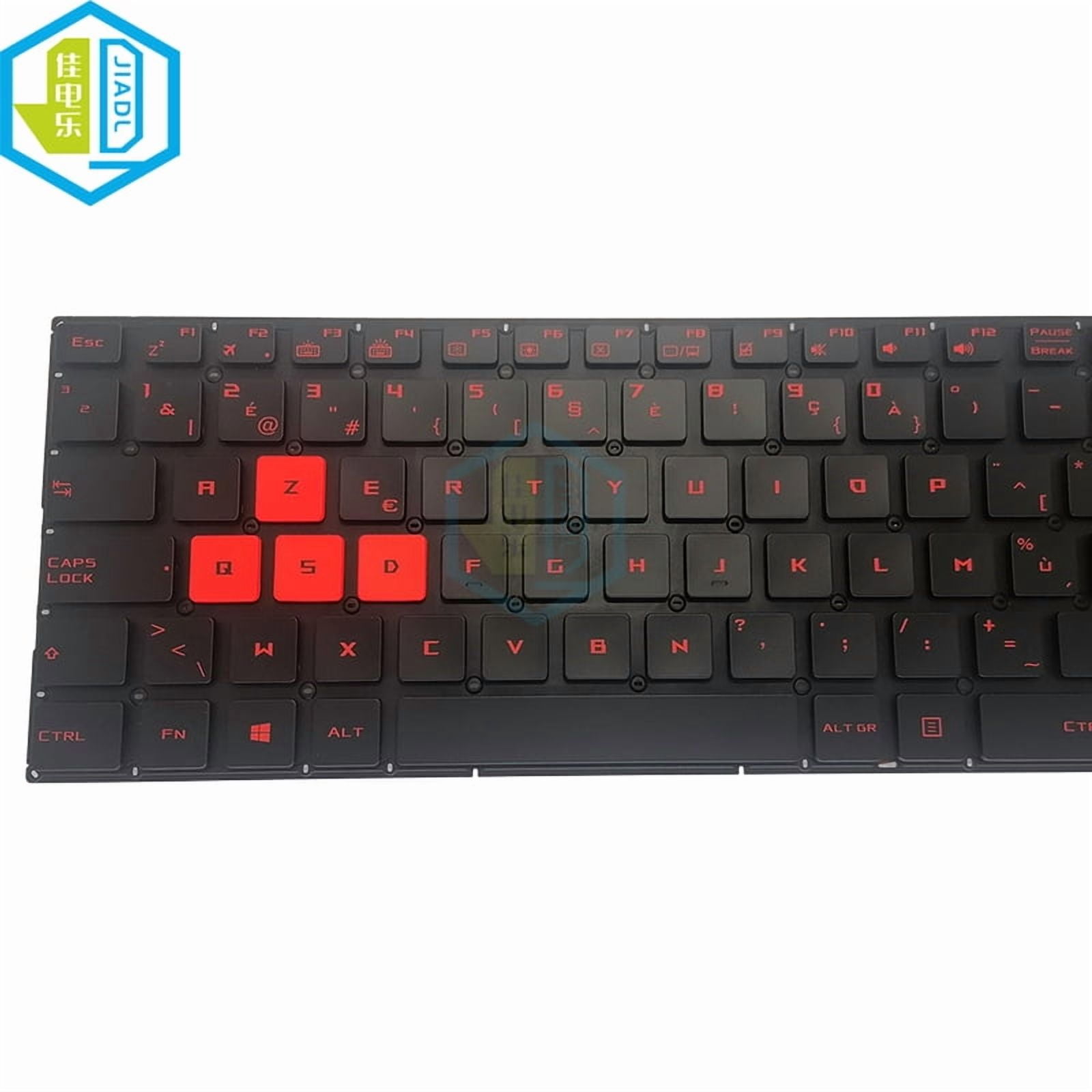 US Belgium AZERTY Backlit Keyboard For  ROG Strix GL702 VT GL702VM GL702VS GL502 VM GL502VS Gaming Laptop Red Keycap Teclado