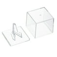 thumbnail image 4 of Uxcell 4PCS Vitrina para Anillos de Campeonato con Base de Madera, Cubo de Béisbol Acrílico Soportes para Anillos a Prueba de Polvo, 4 of 6