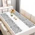 thumbnail image 2 of White and Black Of Leopard Print Summer Placemats Table Placemats Set Of 4-Linen Kitchen Washable Placemats Table Mats 11.8"x17.7"Non-Slip Heat Resistant, 2 of 5