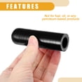 thumbnail image 6 of Unique Bargains 1 Set 16mm 0.63" ID Silicone Hose Cap W/ Clamp Intake Vacuum Hose End Plug for Car Silicone Black, 6 of 6