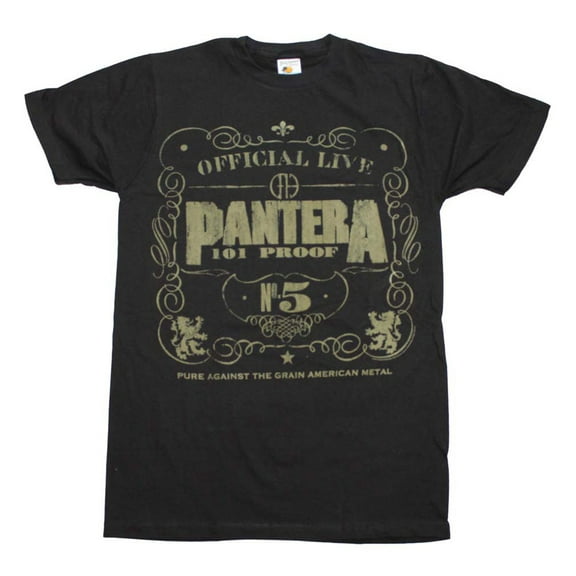 Pantera 101 Proof 30/1 T-Shirt-Large