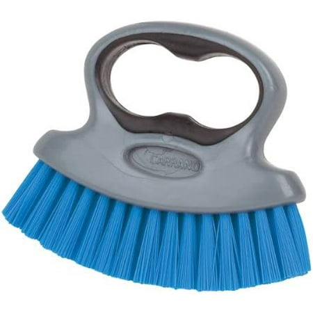 

Carrand 92047 Two-Finger Loop Scrub Brush Gray