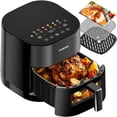 thumbnail image 1 of Freidora de Aire Carori 6QT Doble Calor 1700W con Ventana de Visualización, 1 of 9
