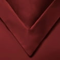 thumbnail image 3 of BNM 800 TC Cotton Blend Duvet Cover Set, Full/ Queen, Burgundy, 3 of 4