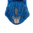 thumbnail image 4 of Transformers Boys Slippers, Squishy 3D Plush Optimus Prime Indoor Slippers Royal Red - 13/14, 4 of 6