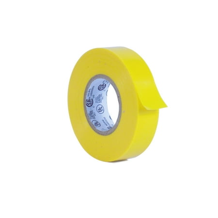 Blue Plastic Tape - WOD EL-766AW Professional Grade Electrical Tape General Purpose Yellow UL/CSA listed core: 3/4inch X 66ft. - Use At No More Than 600V & 176F