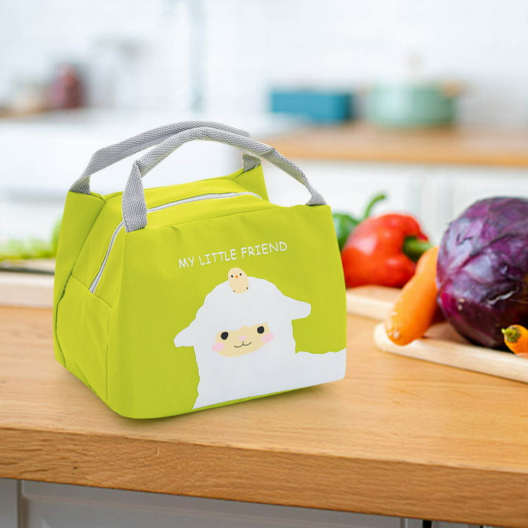 Wovilon Bento Box Lunch Bag Portable Outdoor Japanese Lunch Bag Aluminum  Foil Lunch Box Bag Insulation Bag
