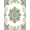 Green Ivory, Pattern 10, variant on ODIKA 8'x10' Washable Area Rug Non-Shedding, Easy Care, Forest Botanical Vine Border Hardwood Long Farmhouse Watercolor Refined for King Size Bedroom Under Bed, Master Suite