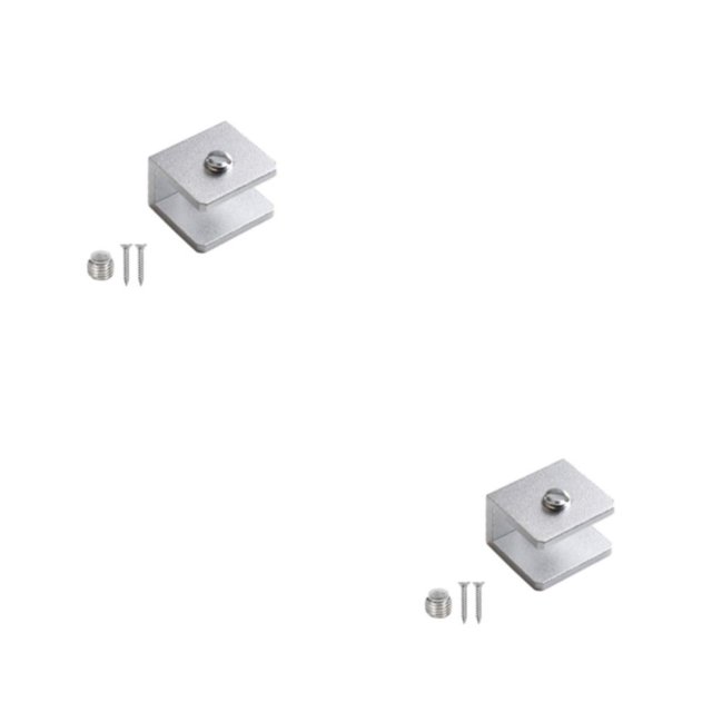 Wosthever 10pcs / set Soporte de pared antideslizante - Dispositivo de elevación de asiento hermoso y práctico Fácil de instalar Plaza de Cuadrado(6-8)S 2piezas